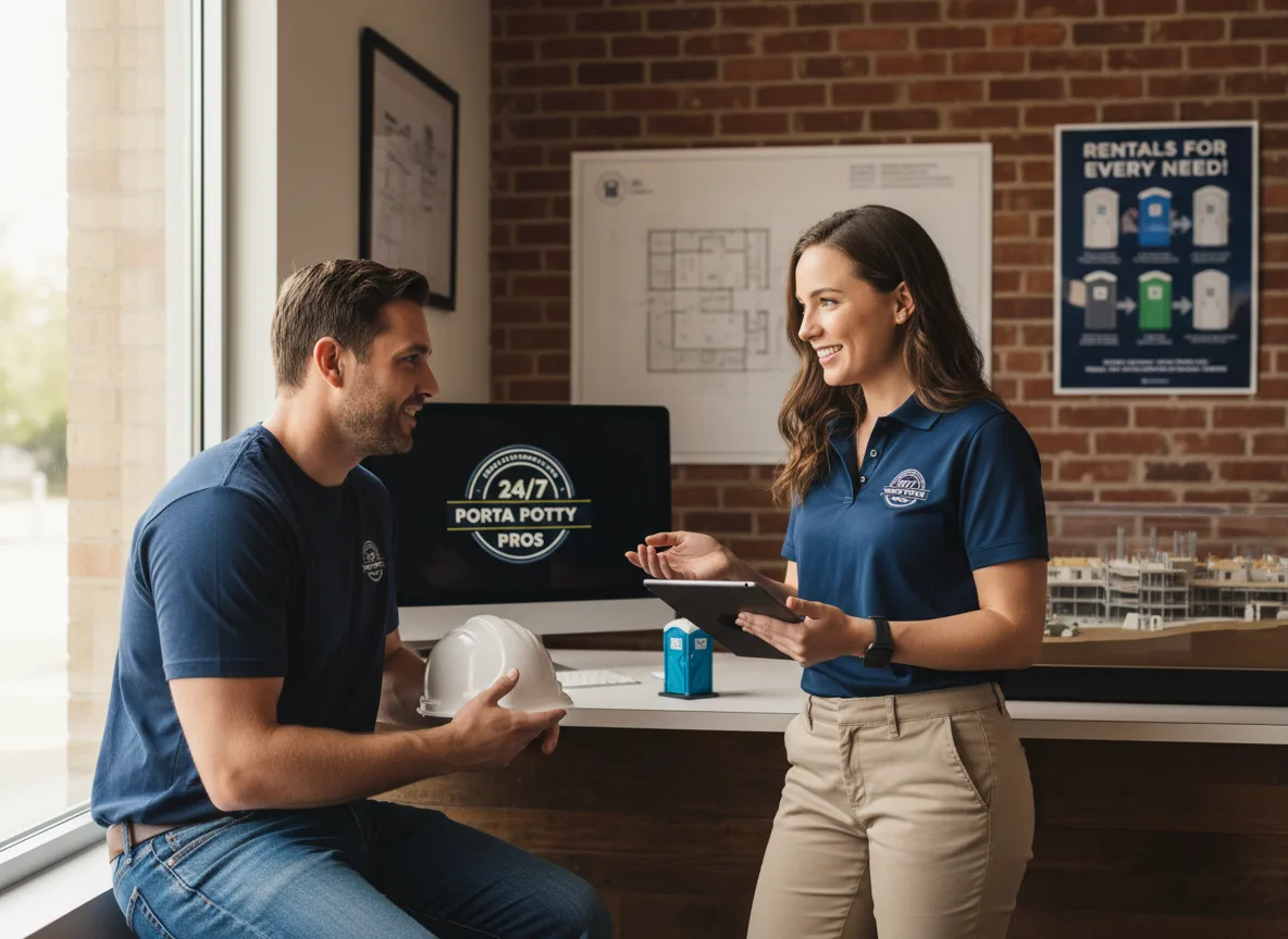 Flushing Toilet Rental Options in Bellefontaine, OH